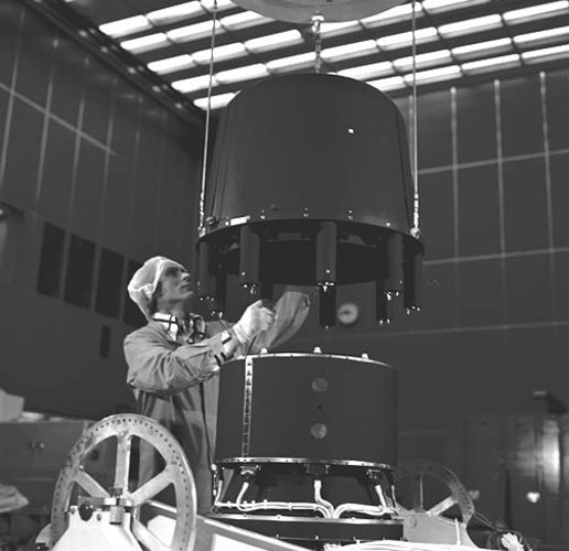 Cos-B telescope assembly