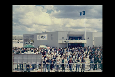 ESA Pavilion at Paris Air Show