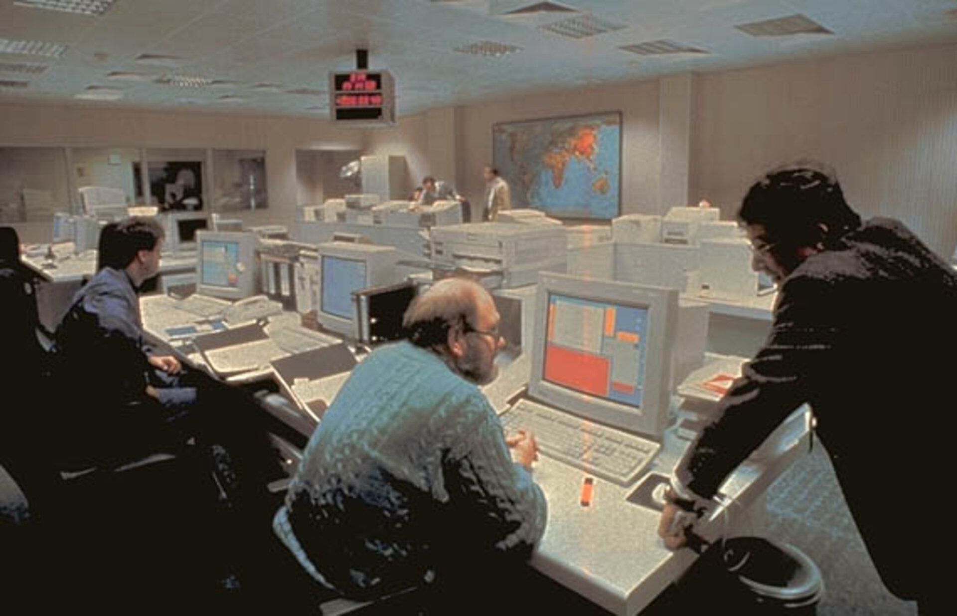 ESOC Flight Dynamics Room