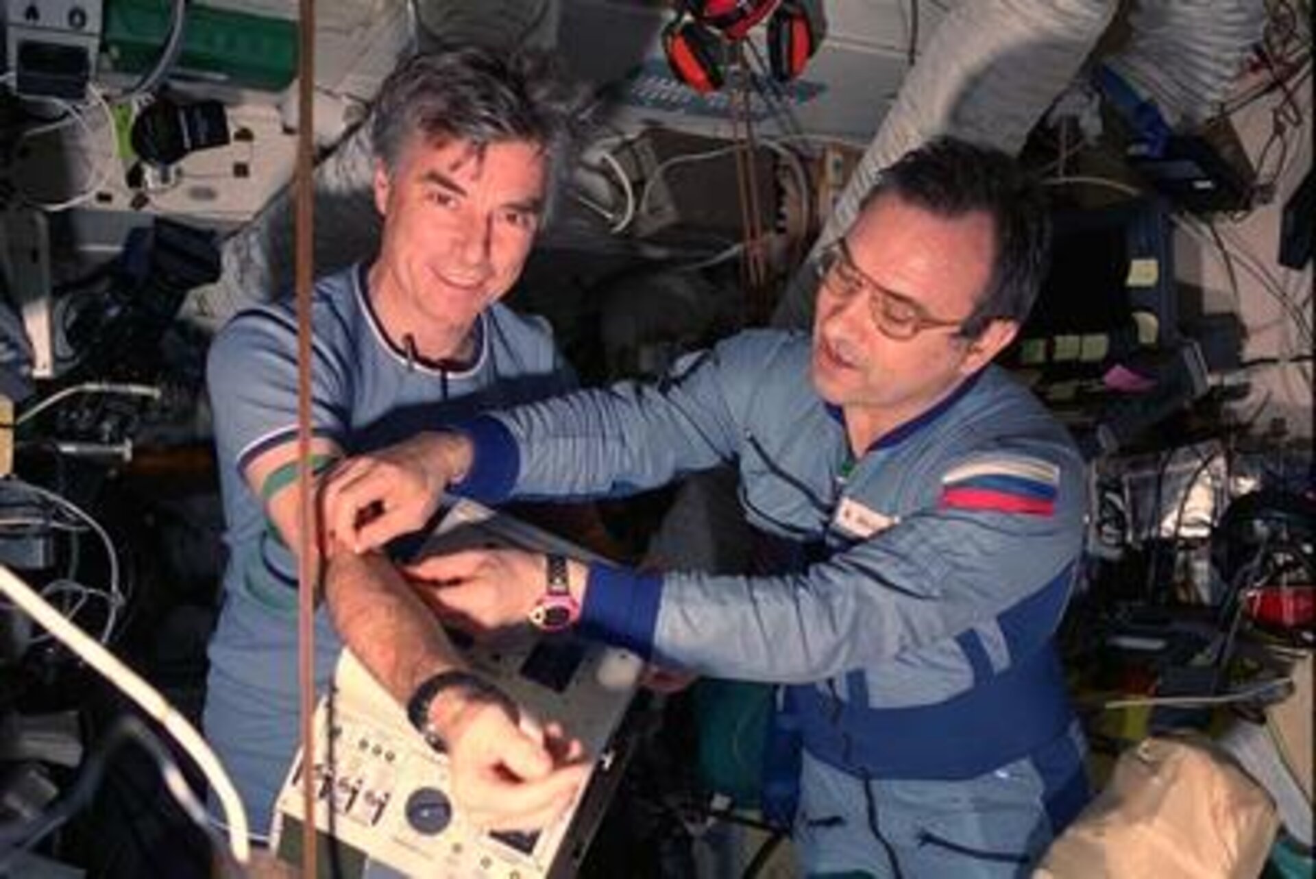 Astronaut blood sampling
