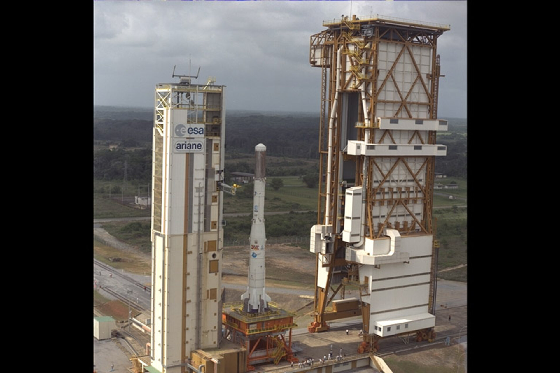 First roll-out at ELA-2 launch complex