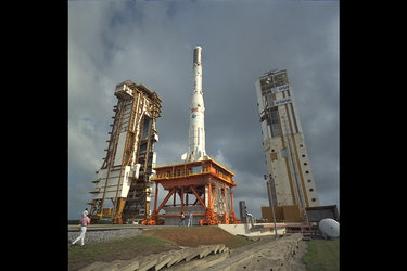 First roll-out at ELA-2 launch complex