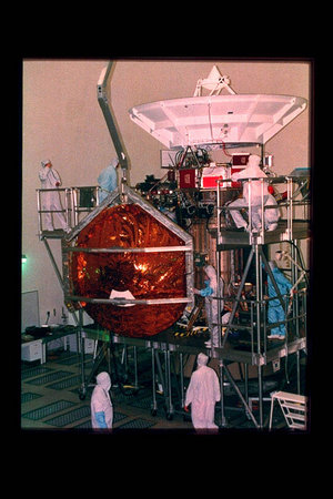 Huygens Probe installation on Cassini