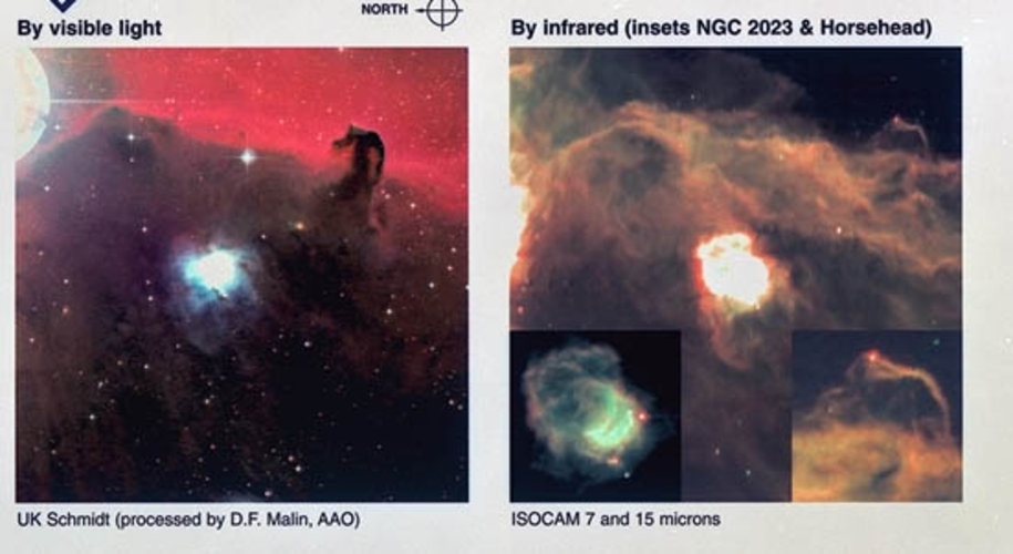 ISO image of Horsehead Nebula