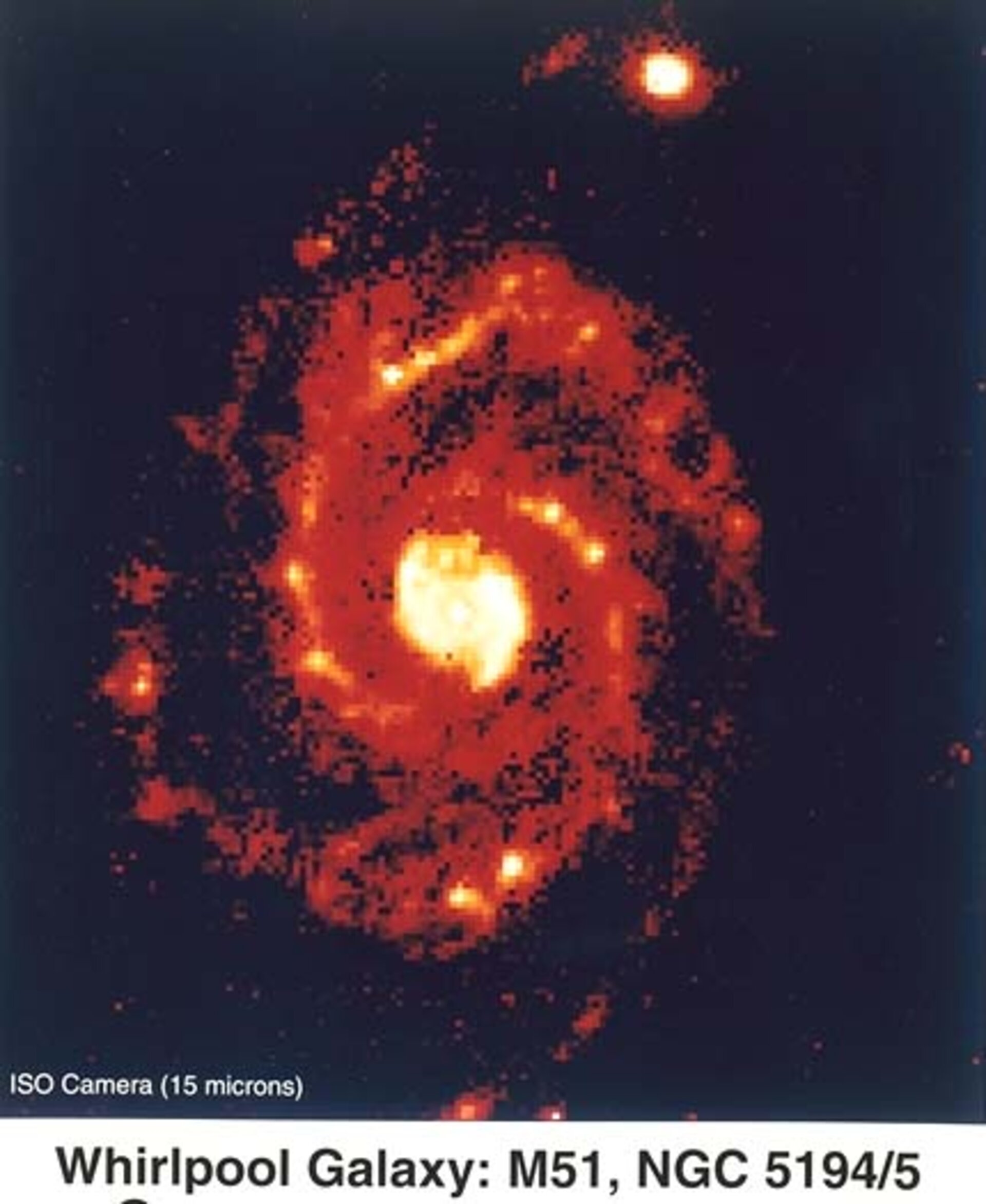 ISO image of Whirlpool Galaxy (M51)