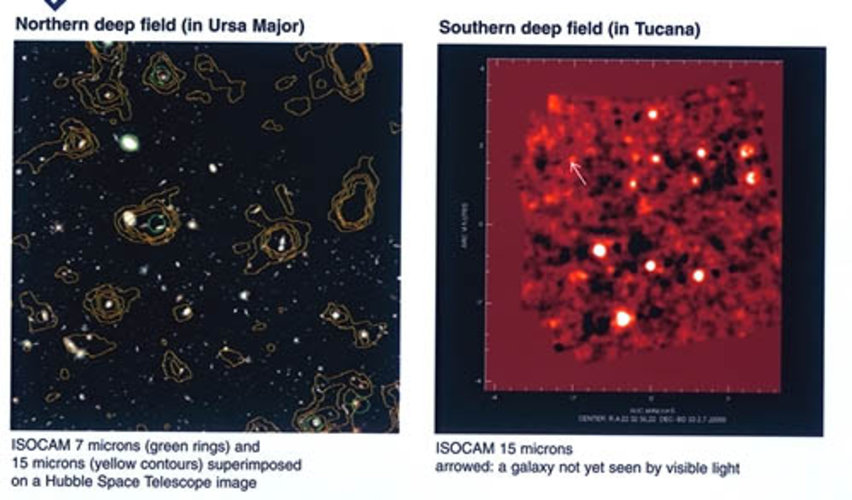 ISO search for early galaxies