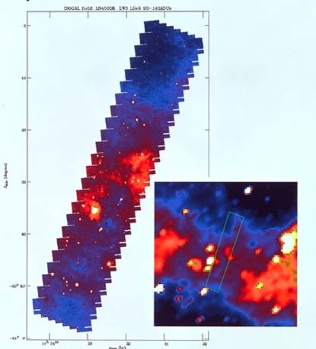 ISO view of the galactic plane