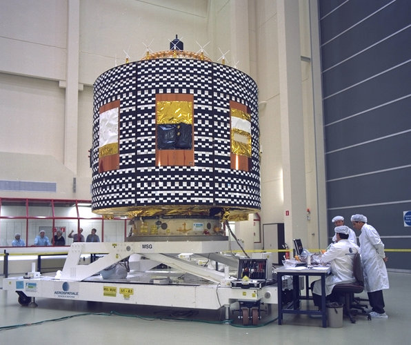 Meteosat Second Generation (MSG) testing at ESTEC