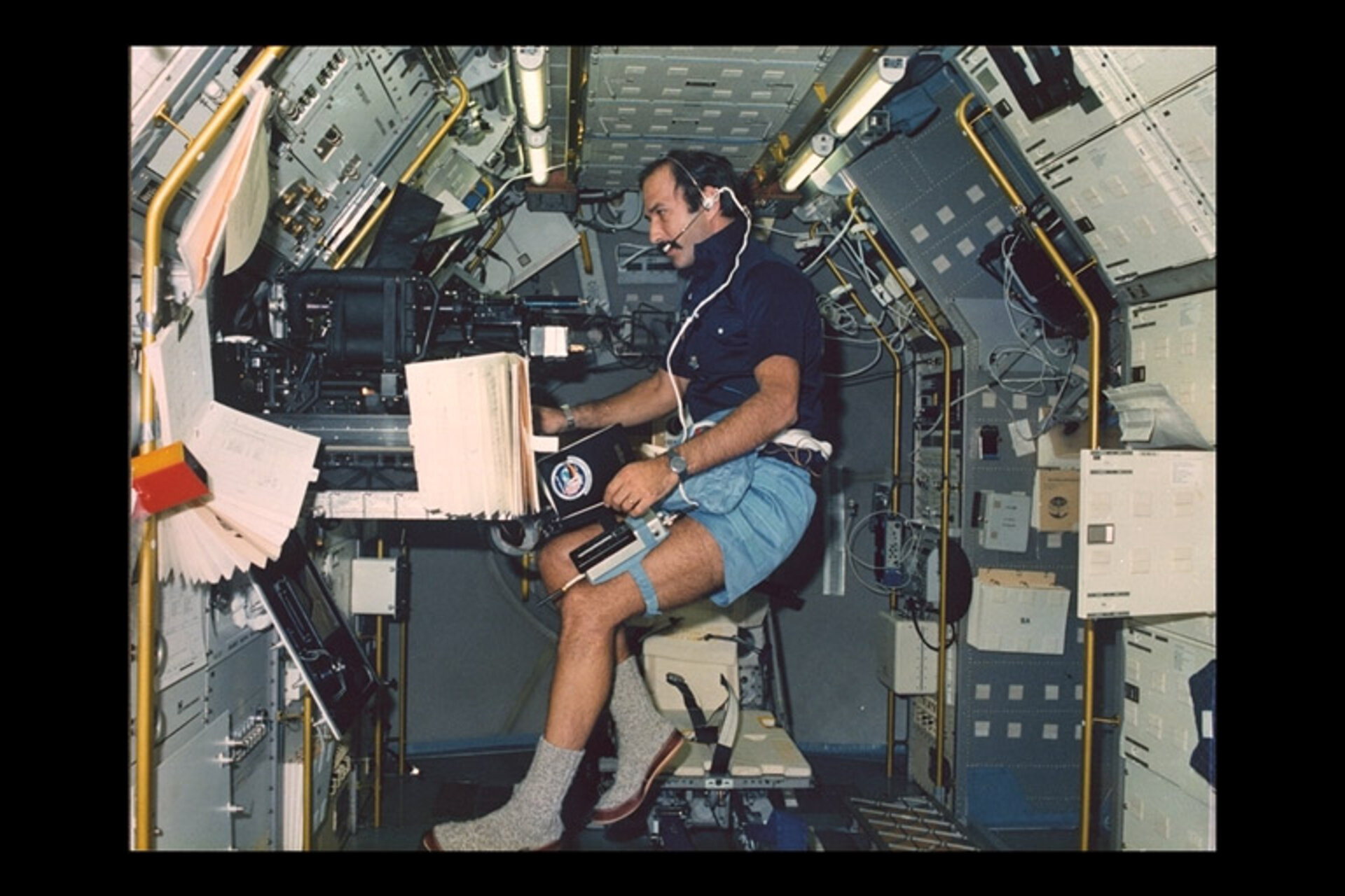 Ockels during Spacelab-D1 mission