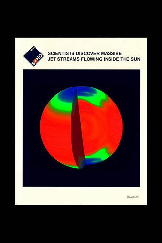 Soho reveals rotation below Sun's surface