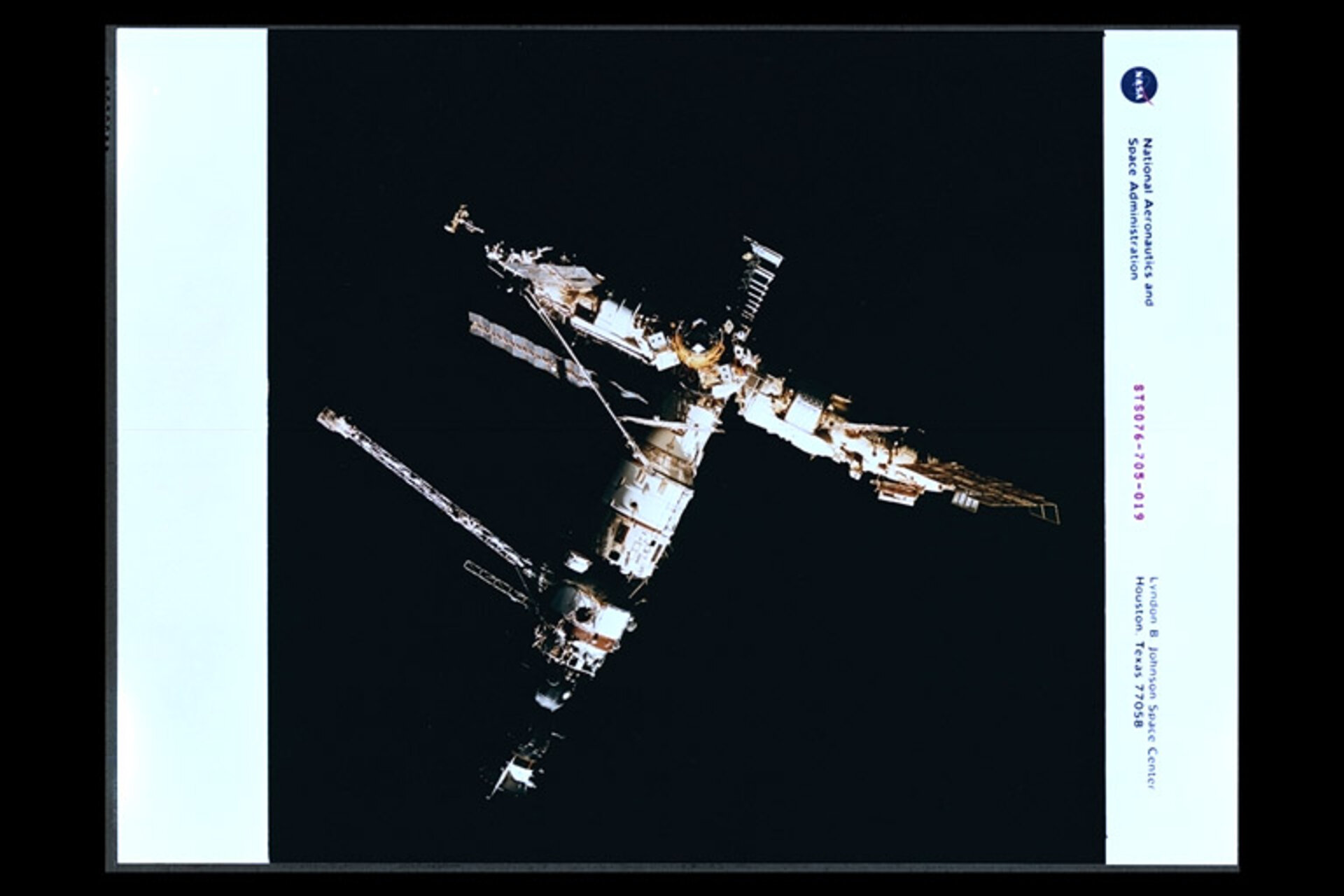 STS-76 view of Mir