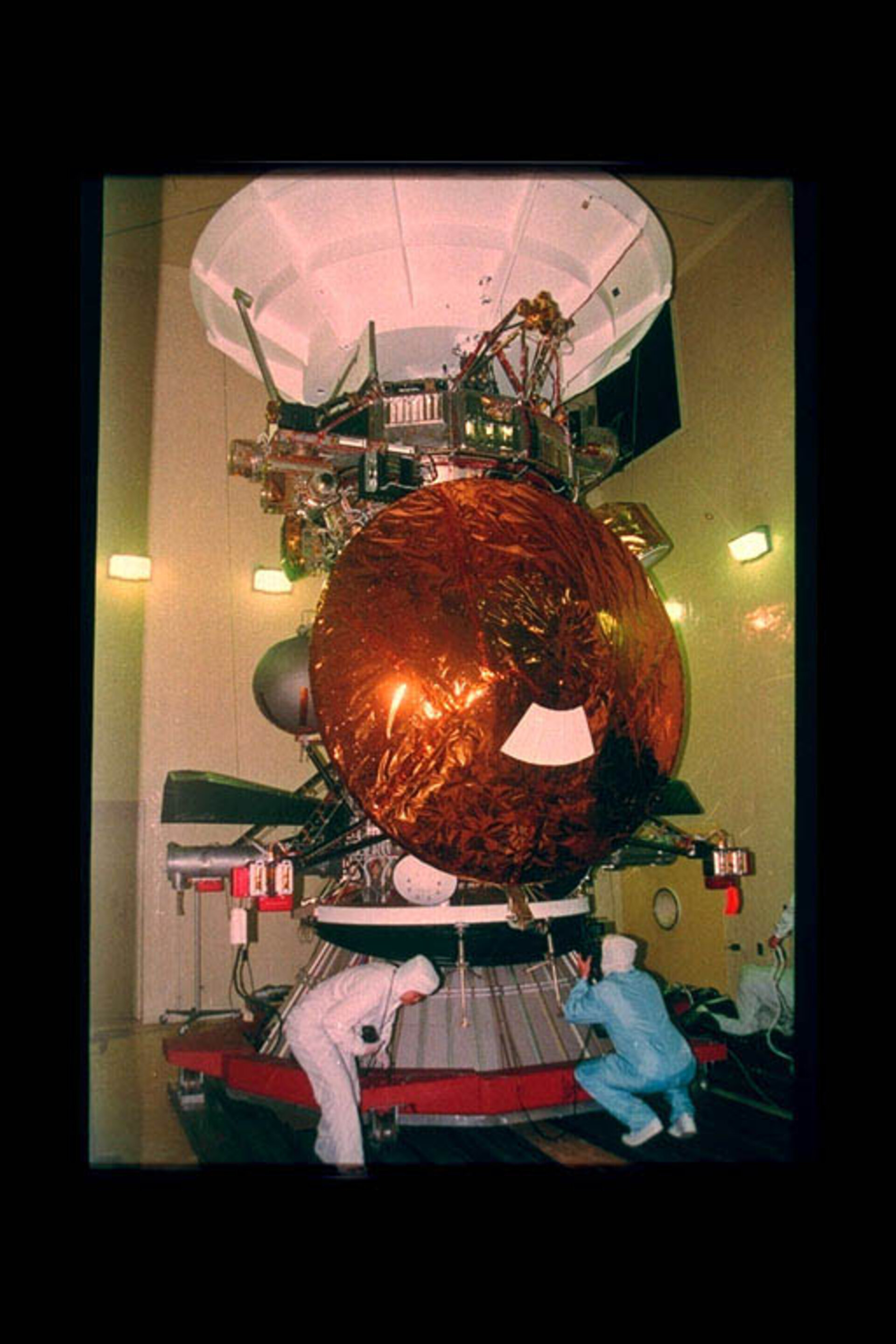 The Huygens Probe in its final launch configuration