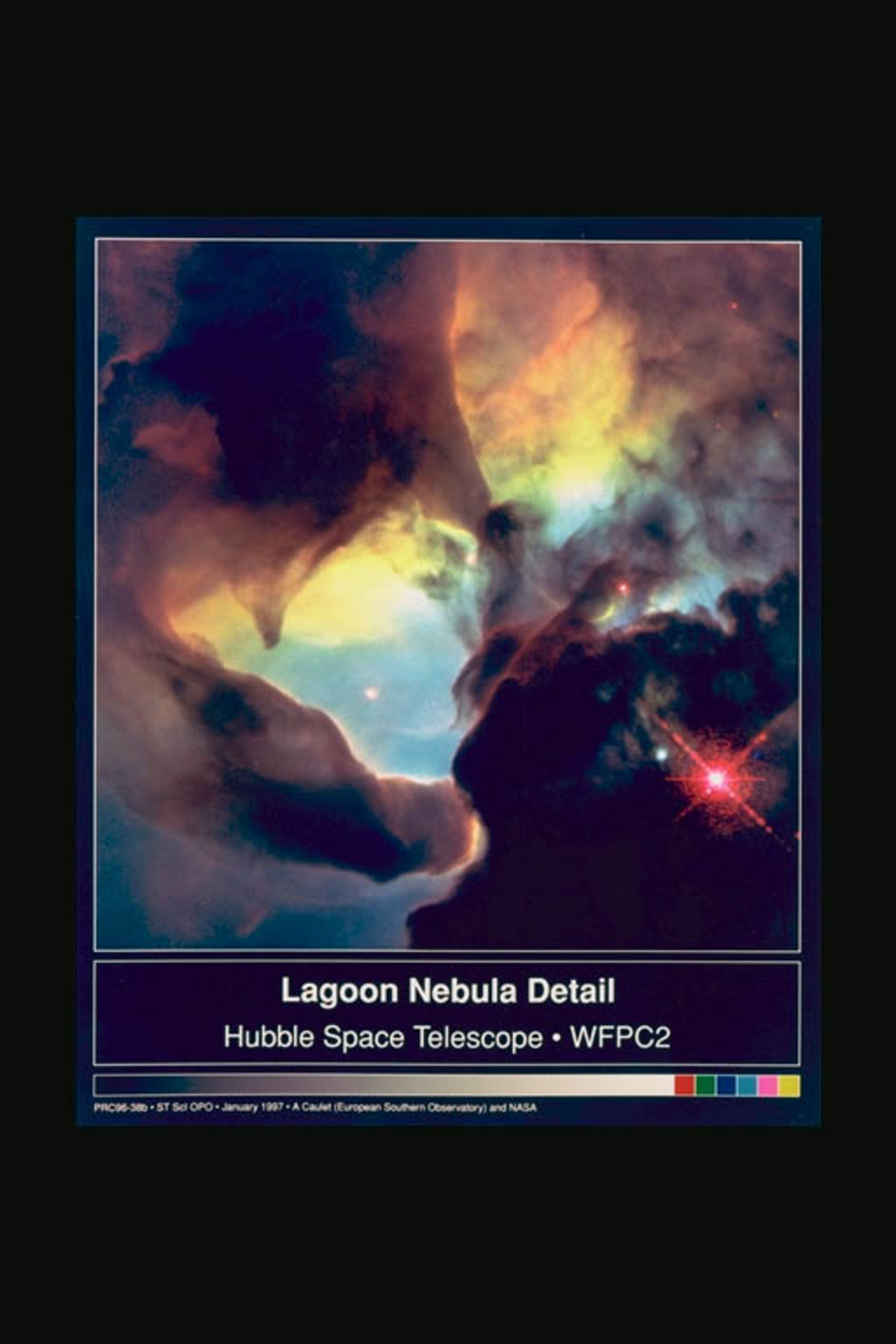 Twisters in the Lagoon Nebula