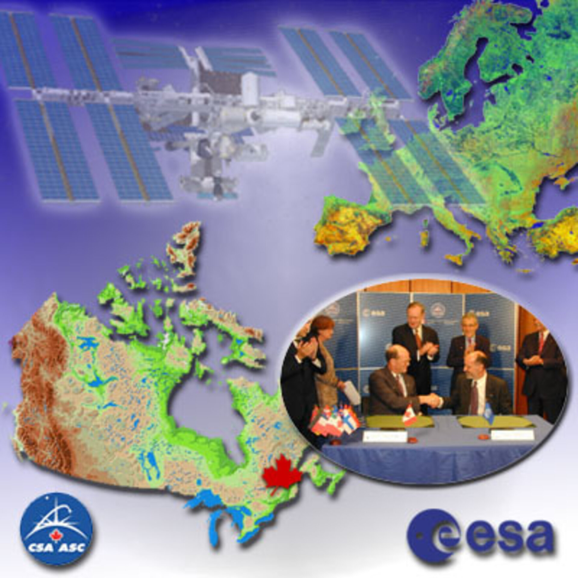 ESA and Canada renew cooperation agreement