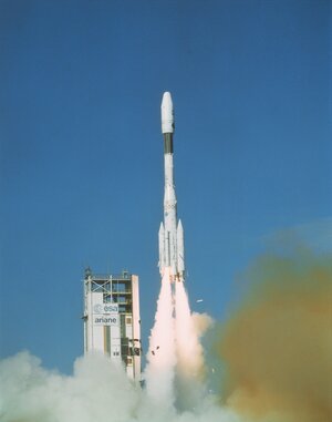 First Ariane 4 launch