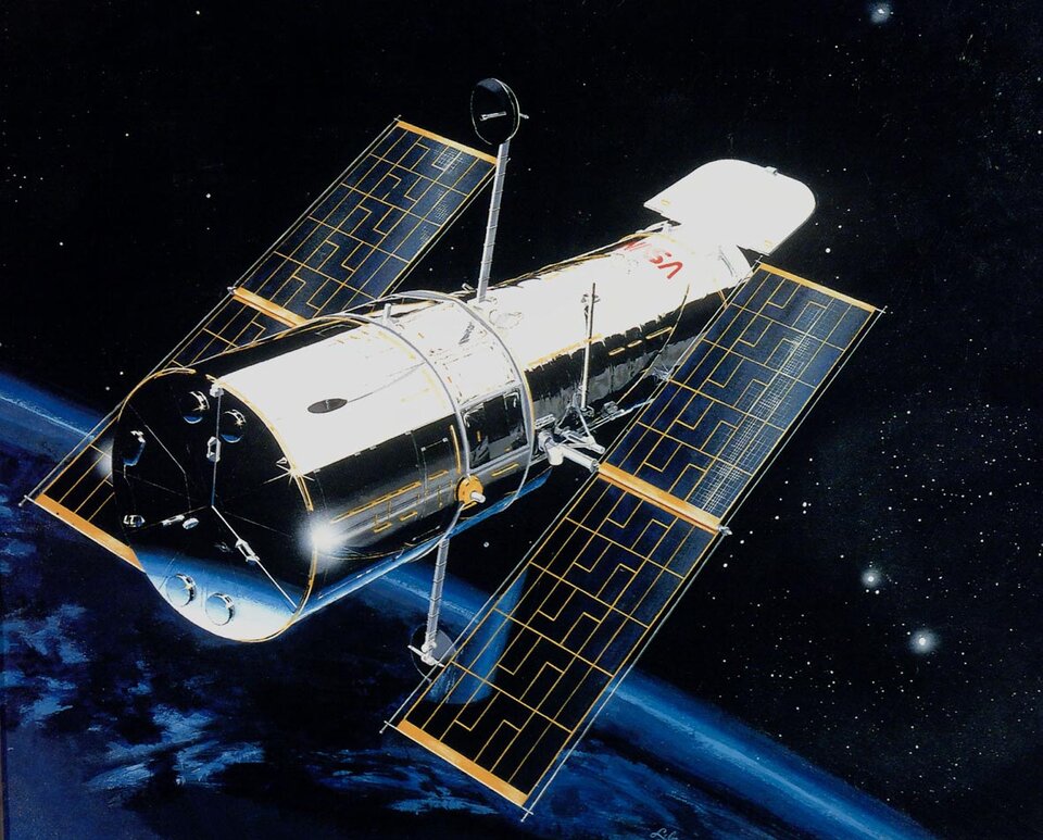 Hubble Space Telescope (HST), courtesy of NASA