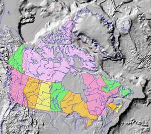 Canada (Courtesy of National Atlas of Canada)