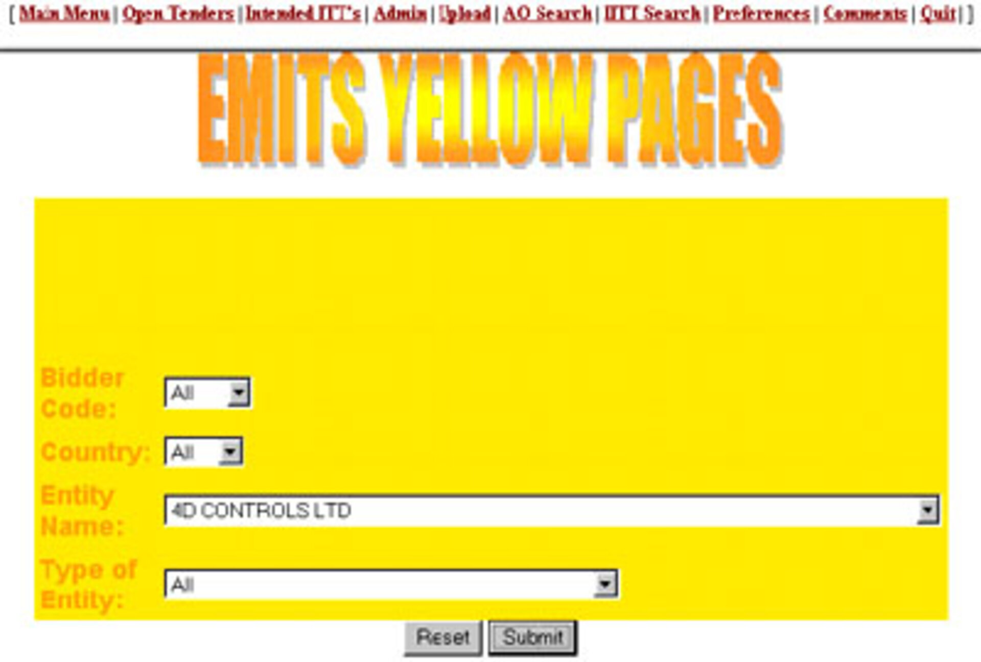 Emits - Yellow Pages