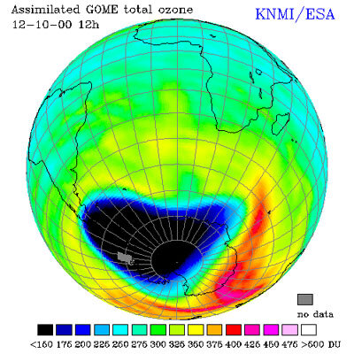 Looking at the Earth in a different way - ozone