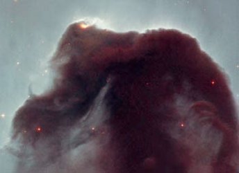De Paardenkopnevel gefotografeerd door de Hubble-ruimtetelescoop