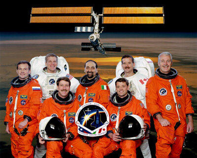 Mannschaft der Mission STS 100