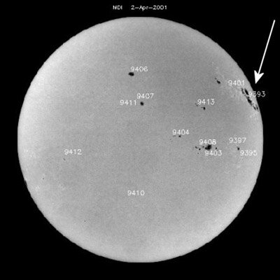 SOHO MDI image.