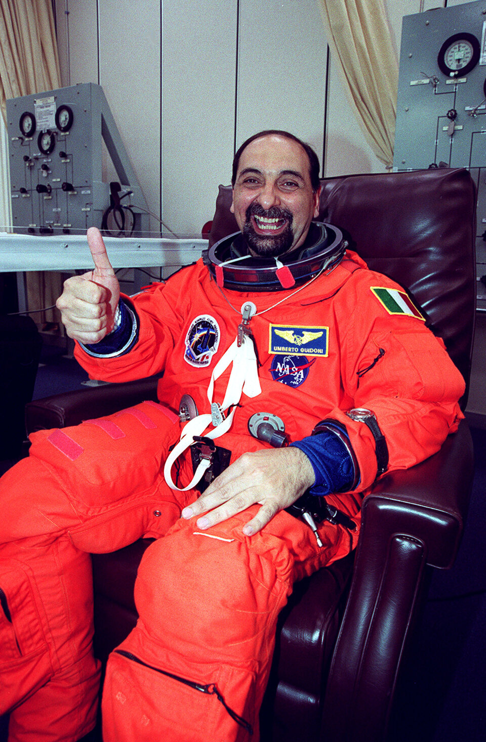L`astronauta Umberto Guidoni