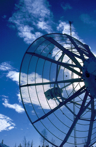 Esrange tracking antenna