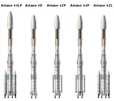Ariane-4 launchers