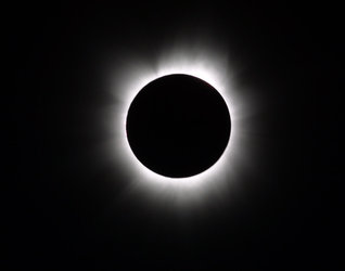 Total  eclipse seen from Africa, 2001