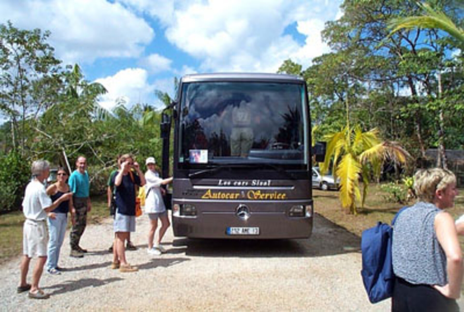 Tourists in French Guiana