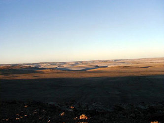 Dawn on Devon Island