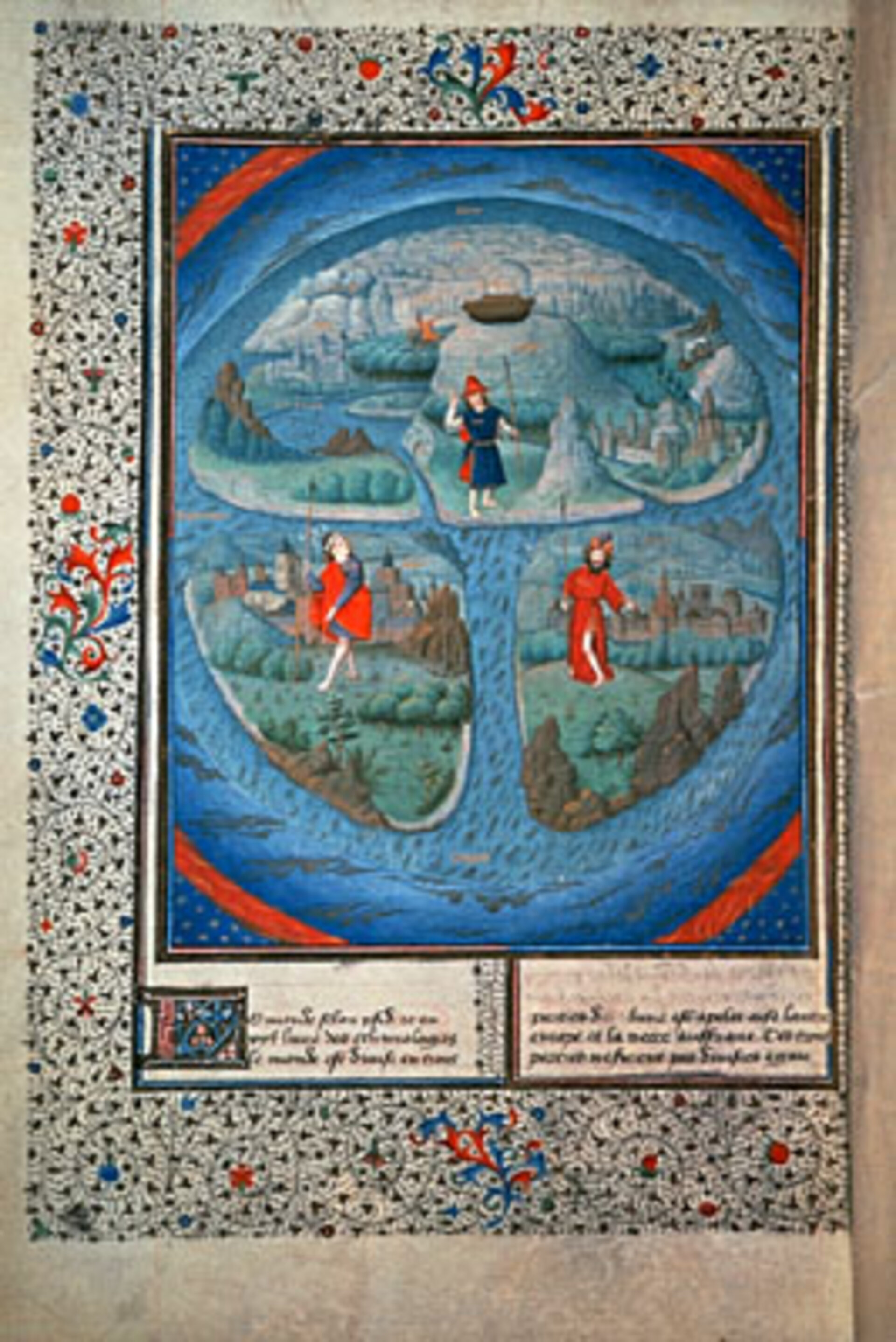 The three Sons of Noah, XV secolo