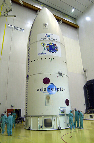 Envisat launcher fairing