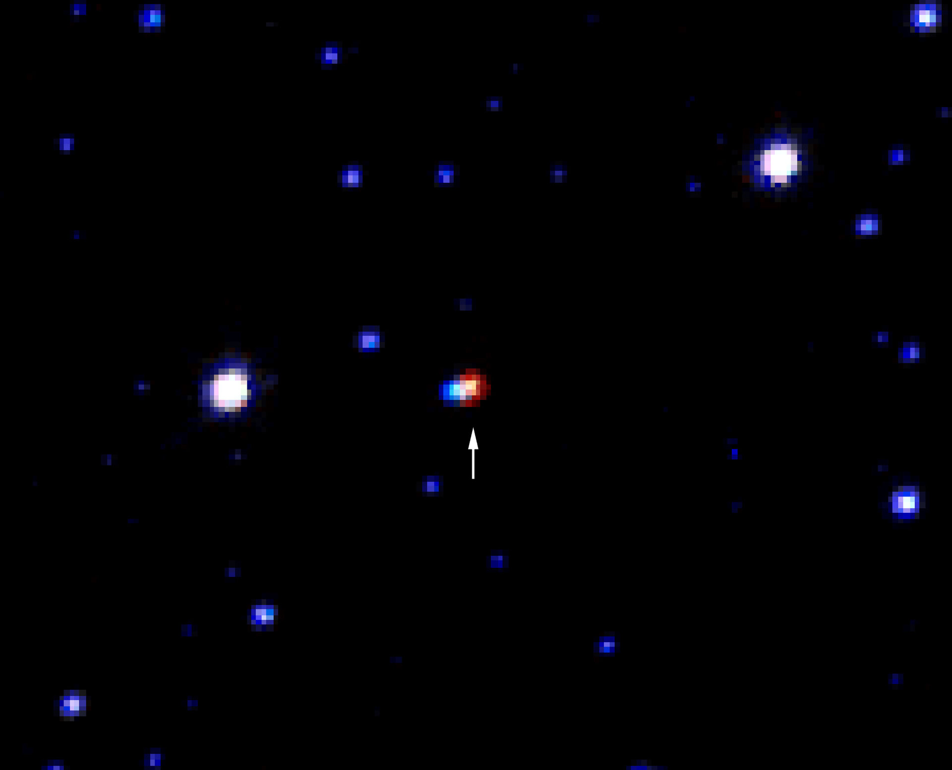 First image of a Dark Matter object