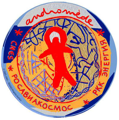 The Andromède mission logo