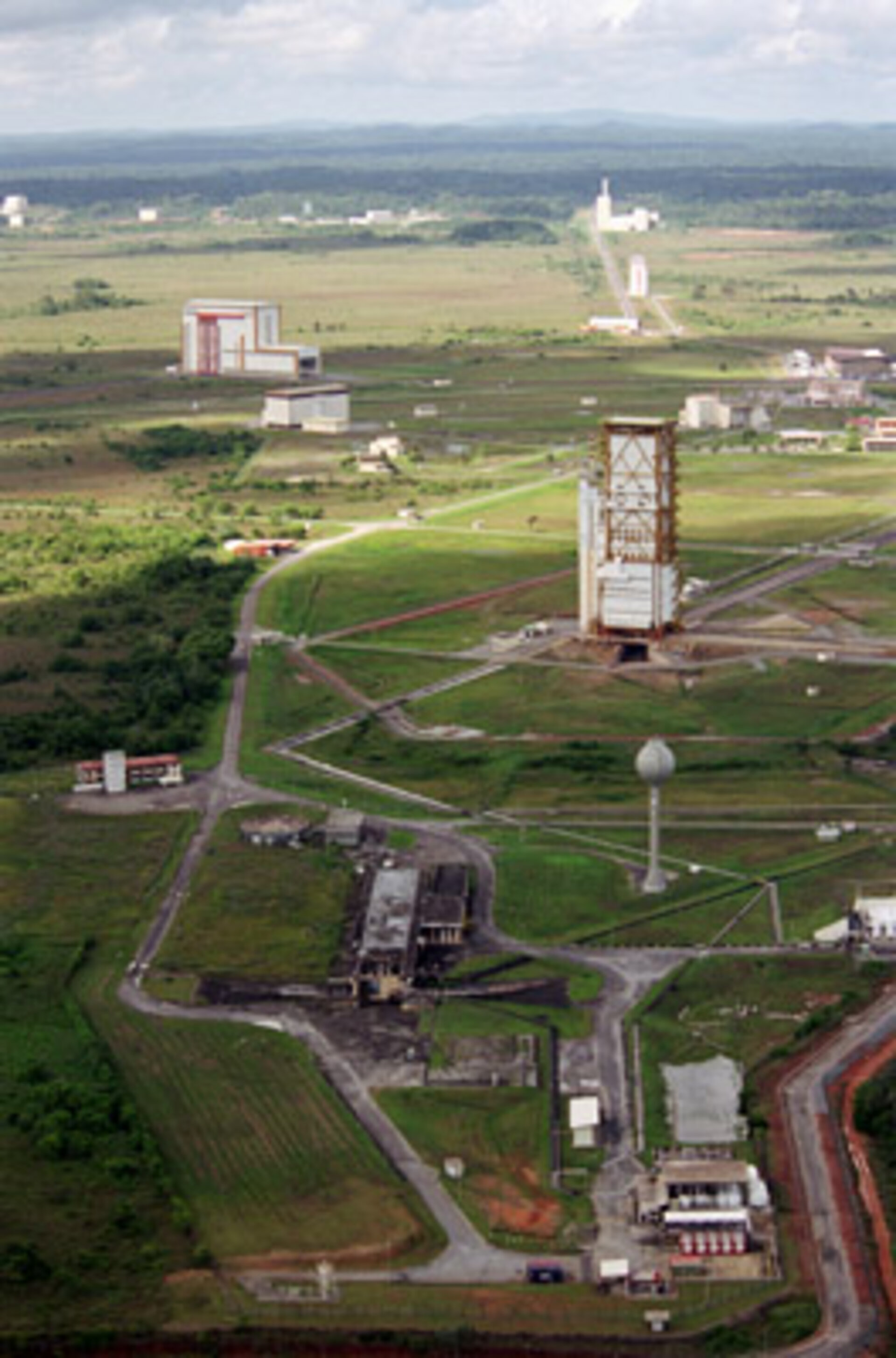ELA 1 launch zone at Europe's spaceport in French Guyana