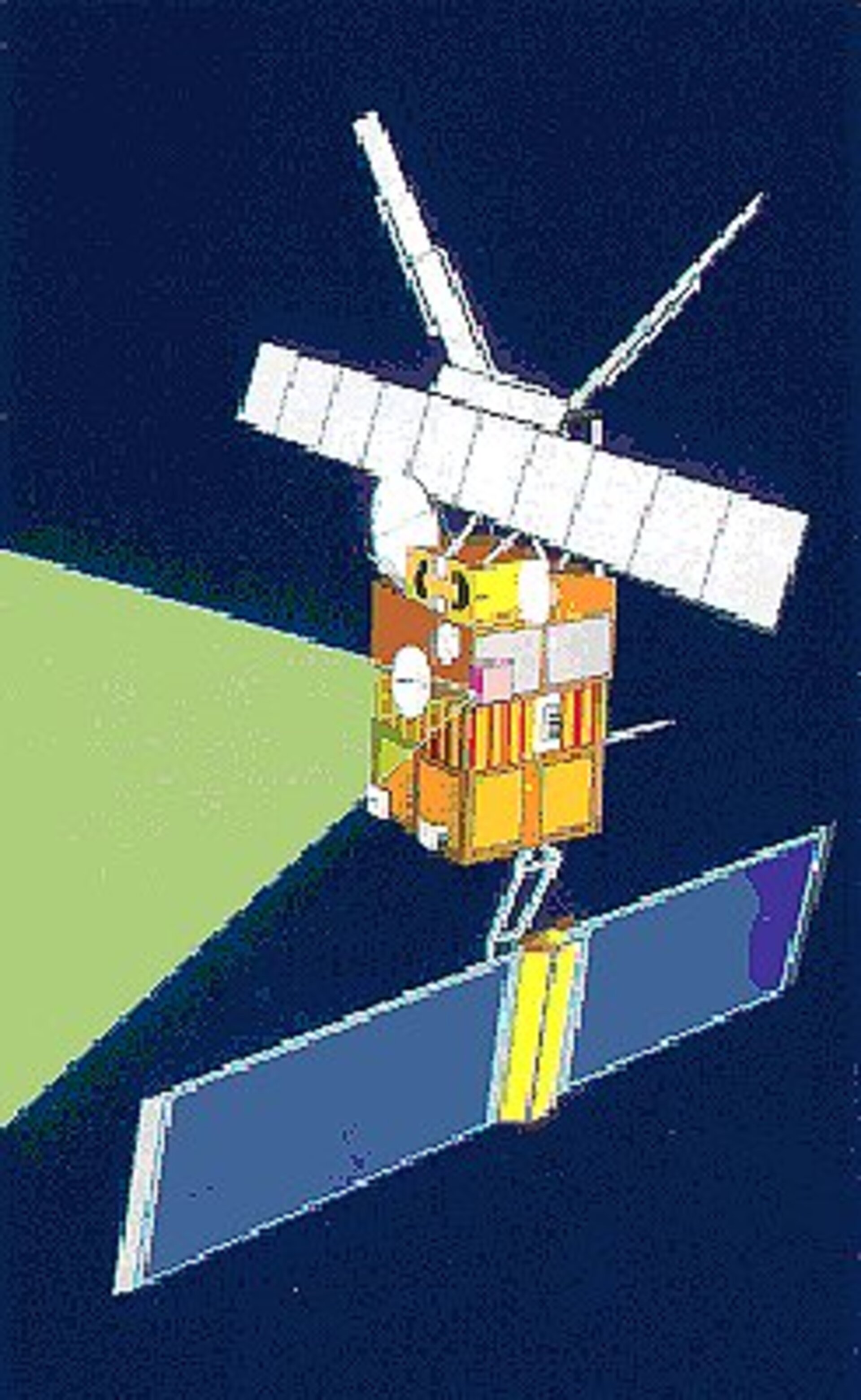 GOME-instrument aan boord van ERS-2
