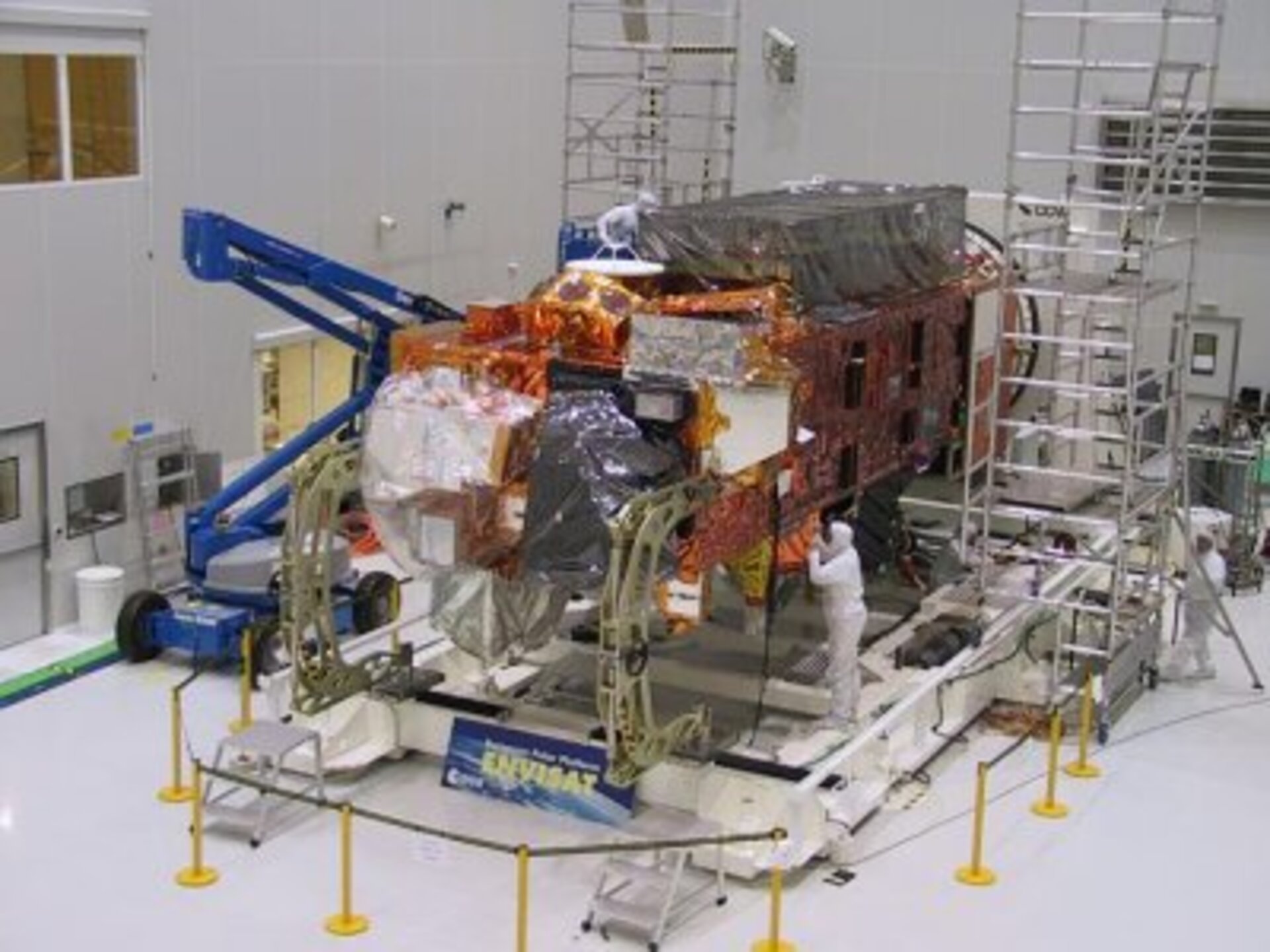 Envisat satellite with SCIAMACHY