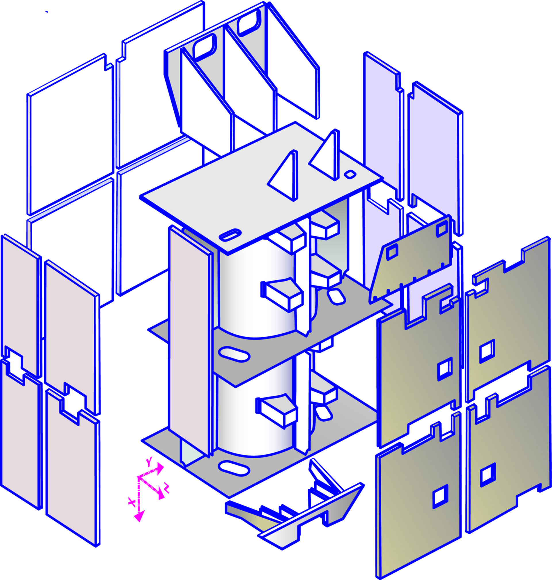 PLM structural elements