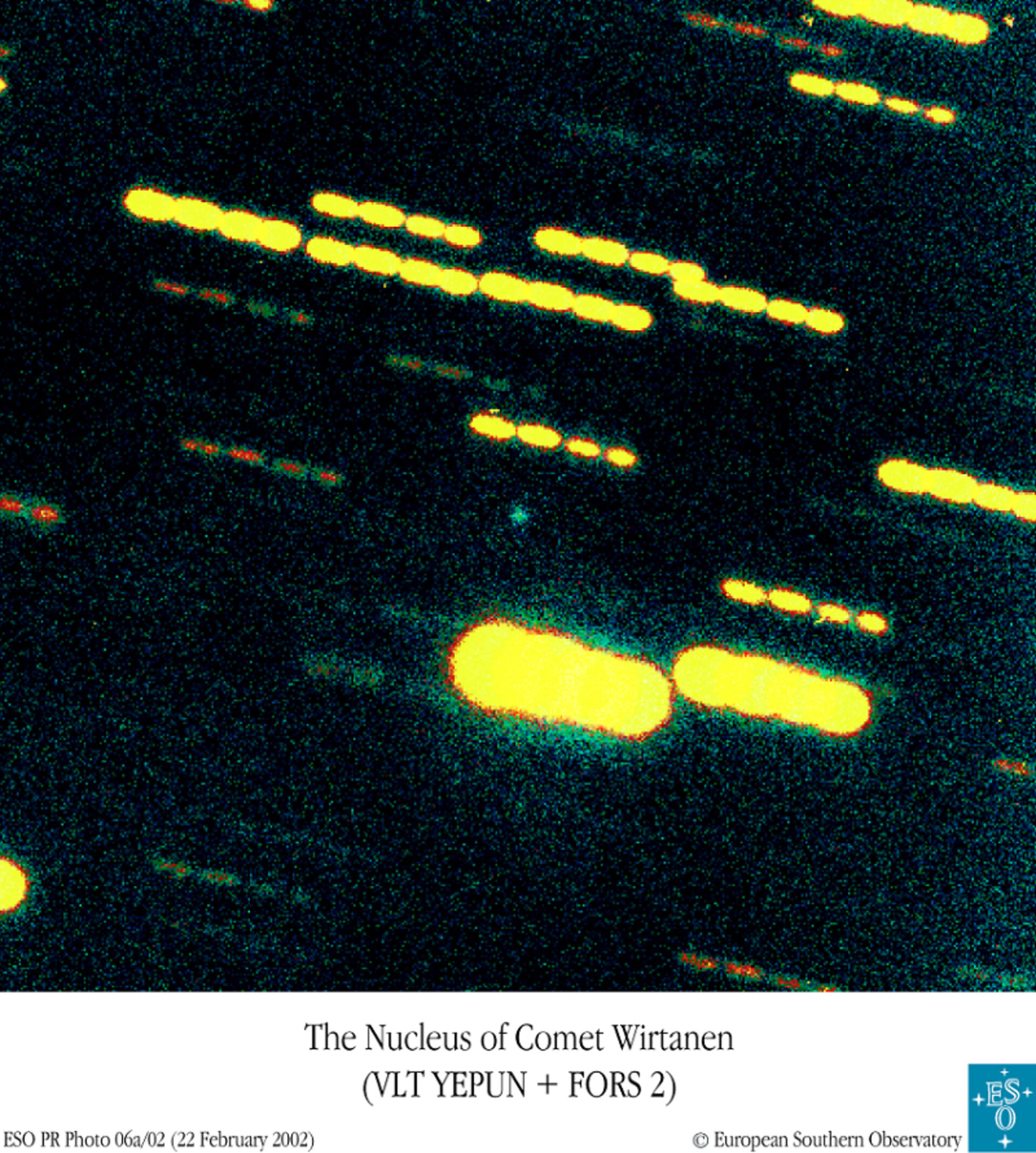 Comet Wirtanen as seen by the VLT