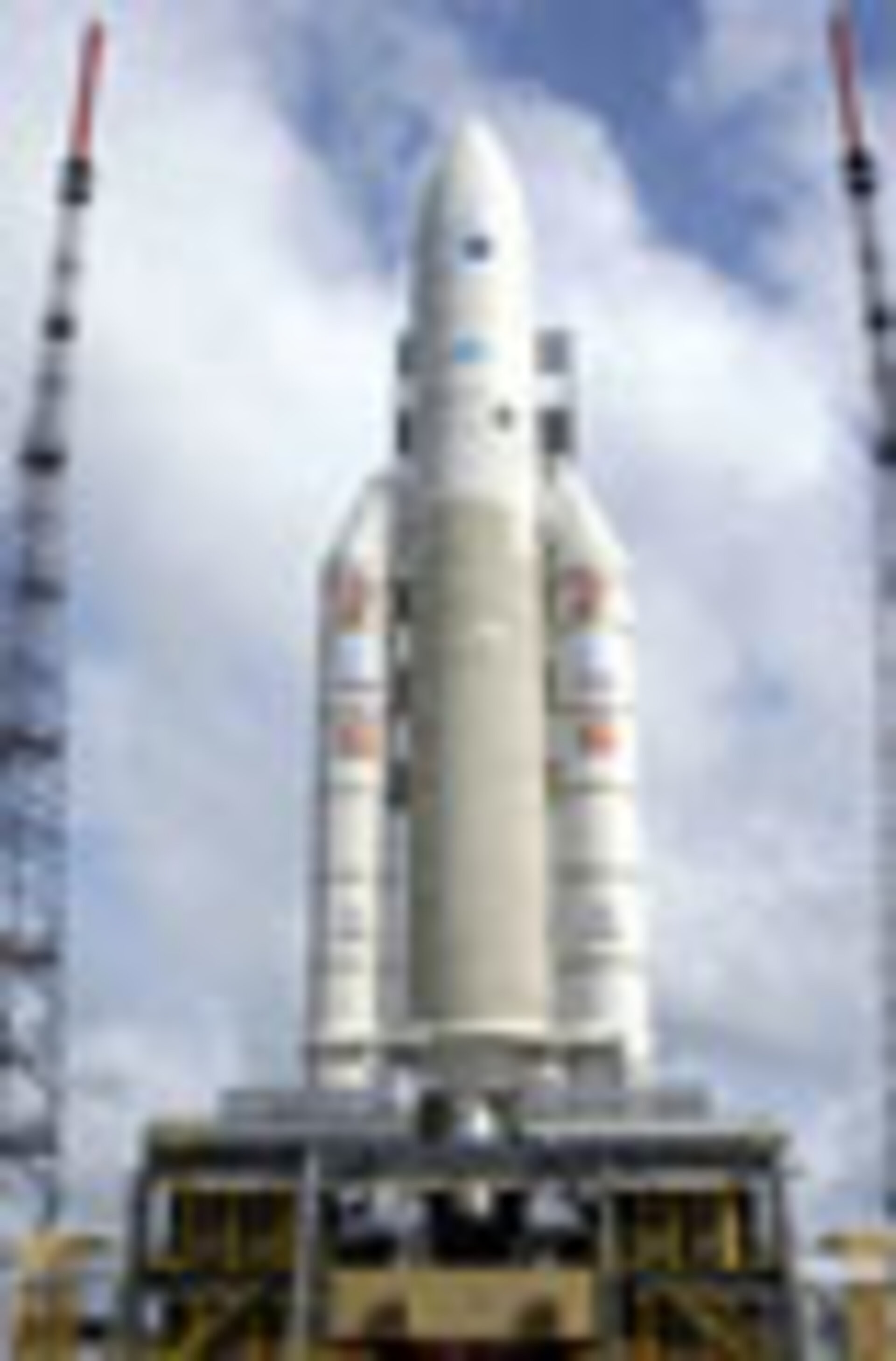 Envisat on the launch pad