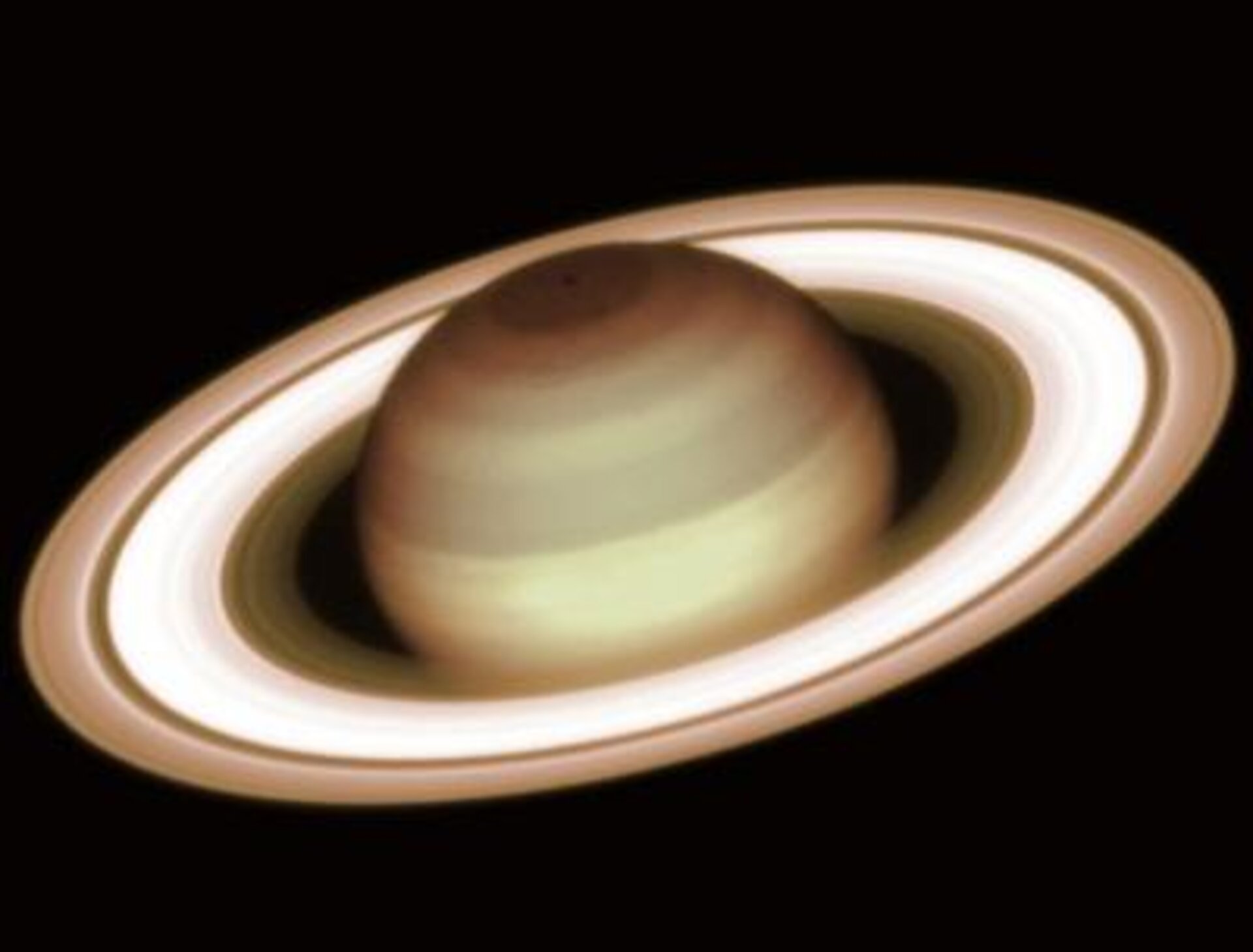 De planeet Saturnus