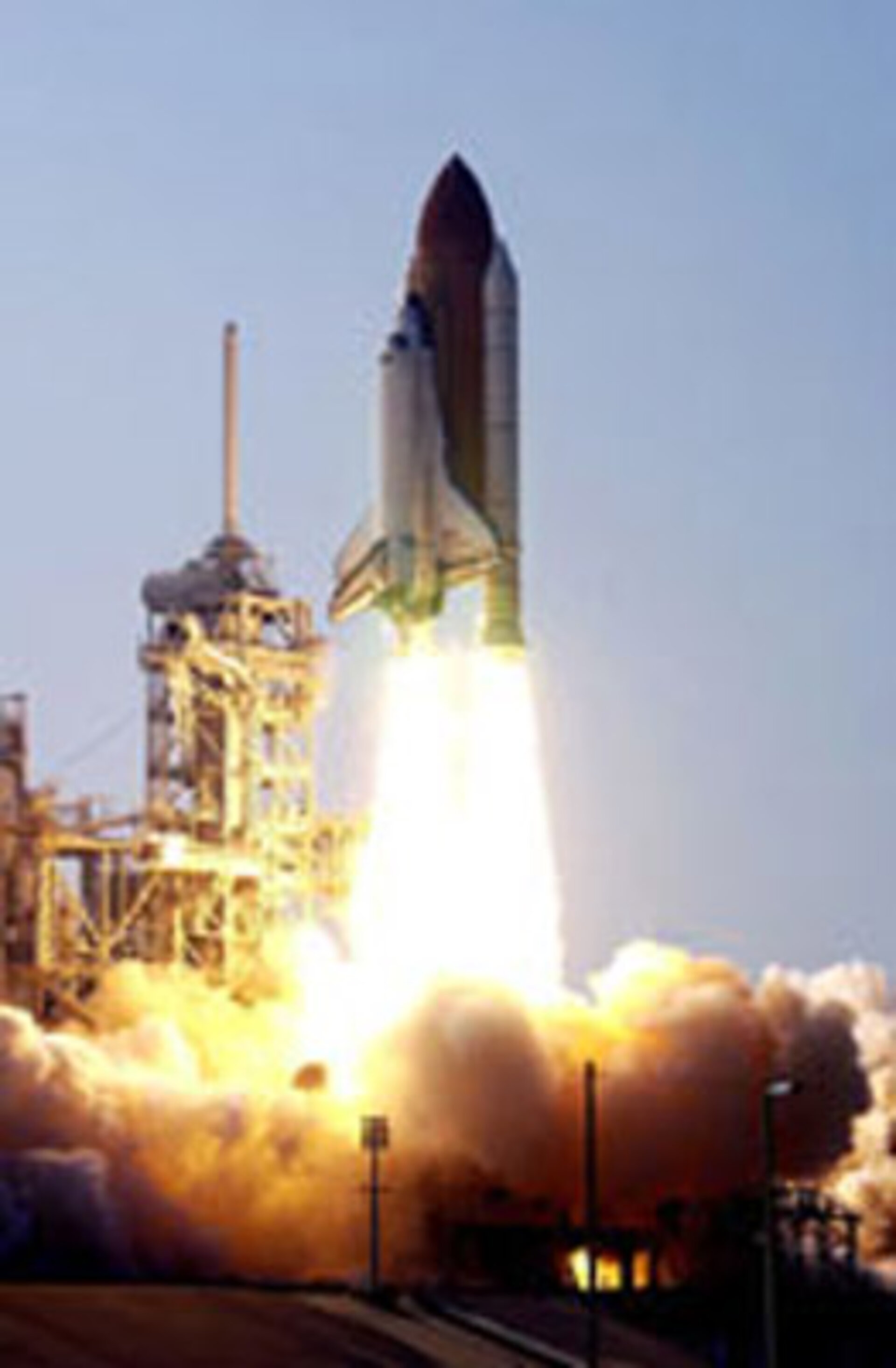 Space Shuttle Columbia lifts off on March 1, 2002