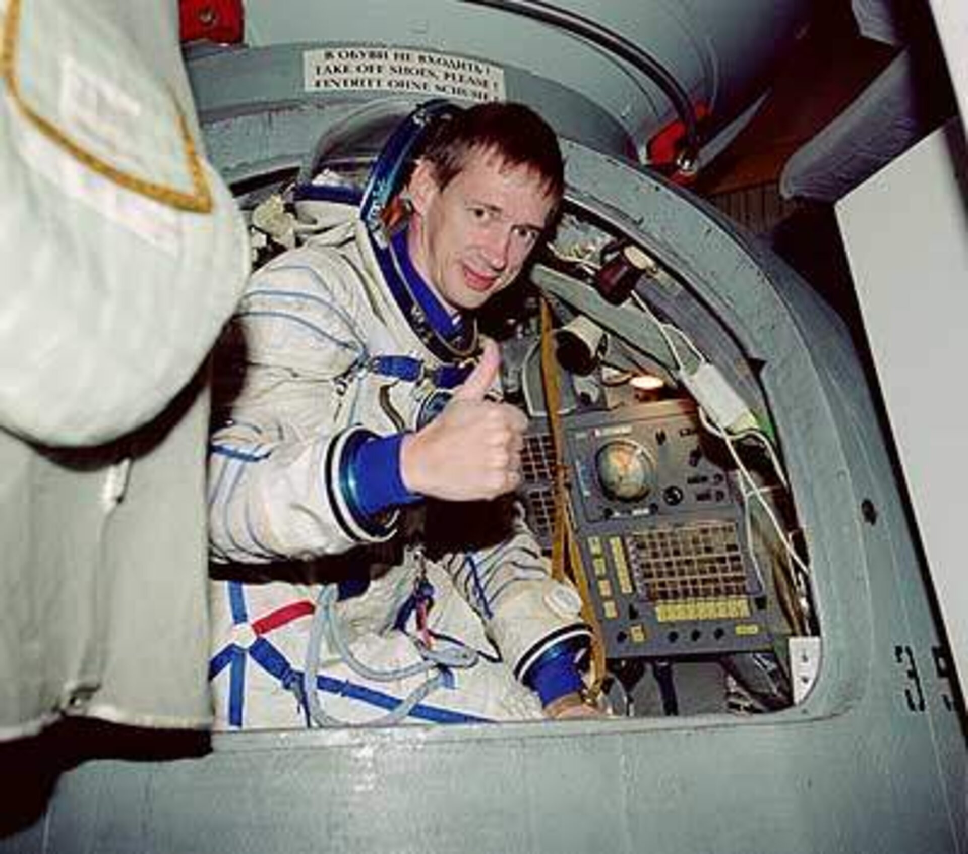 De Belgische ESA-astronaut Frank De Winne