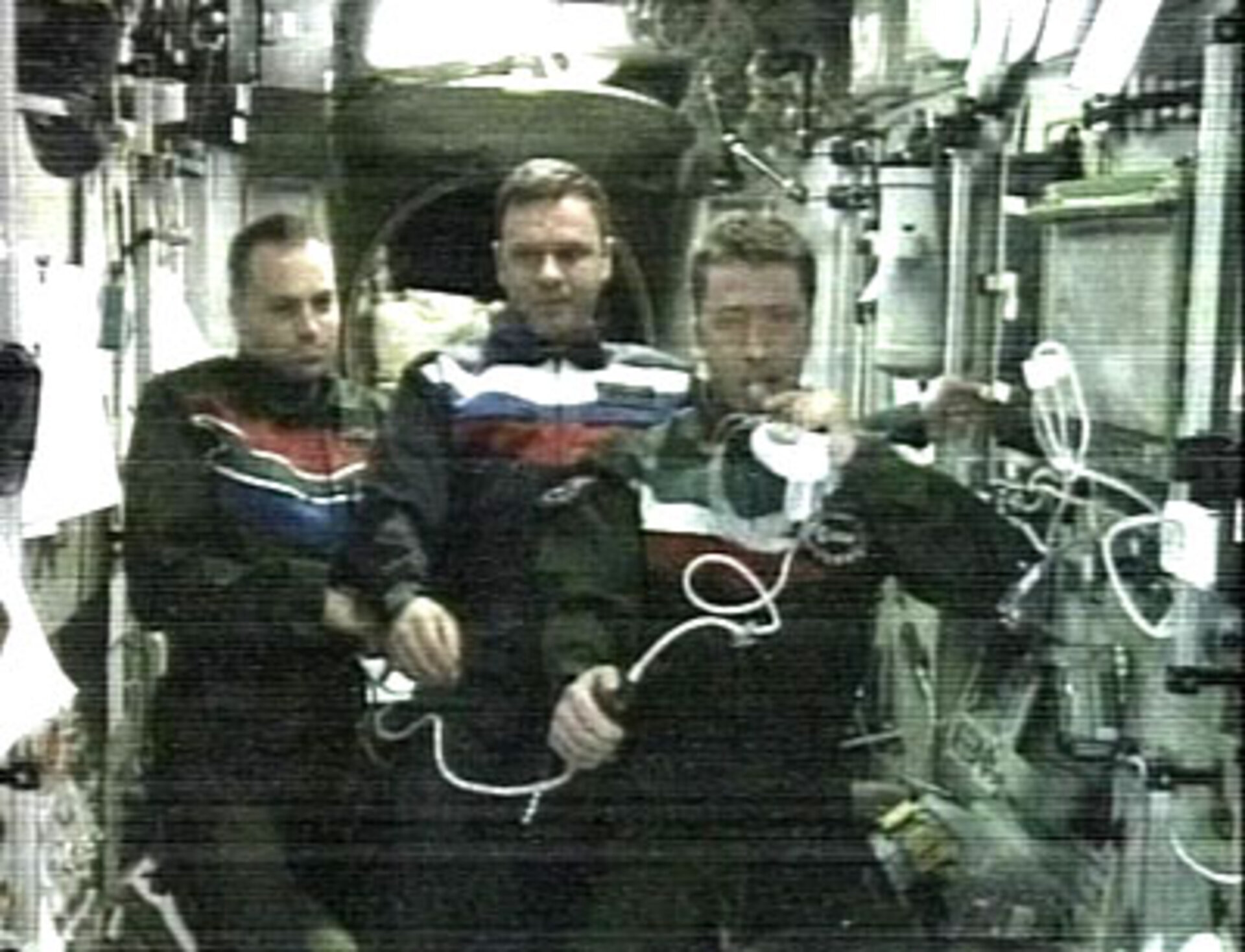 Marco Polo crew on board the ISS