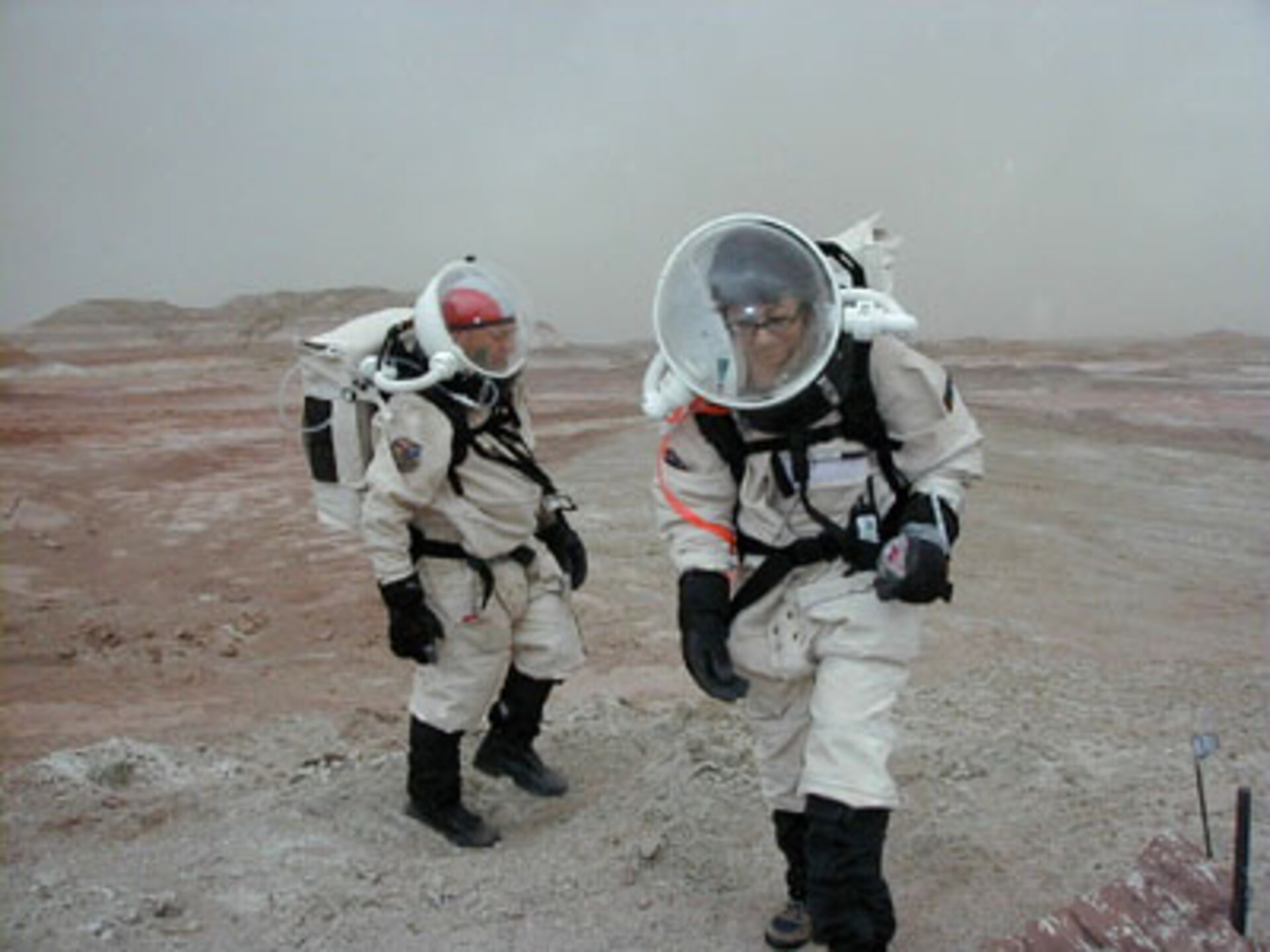 Retrieving bio samples in the sandstorm