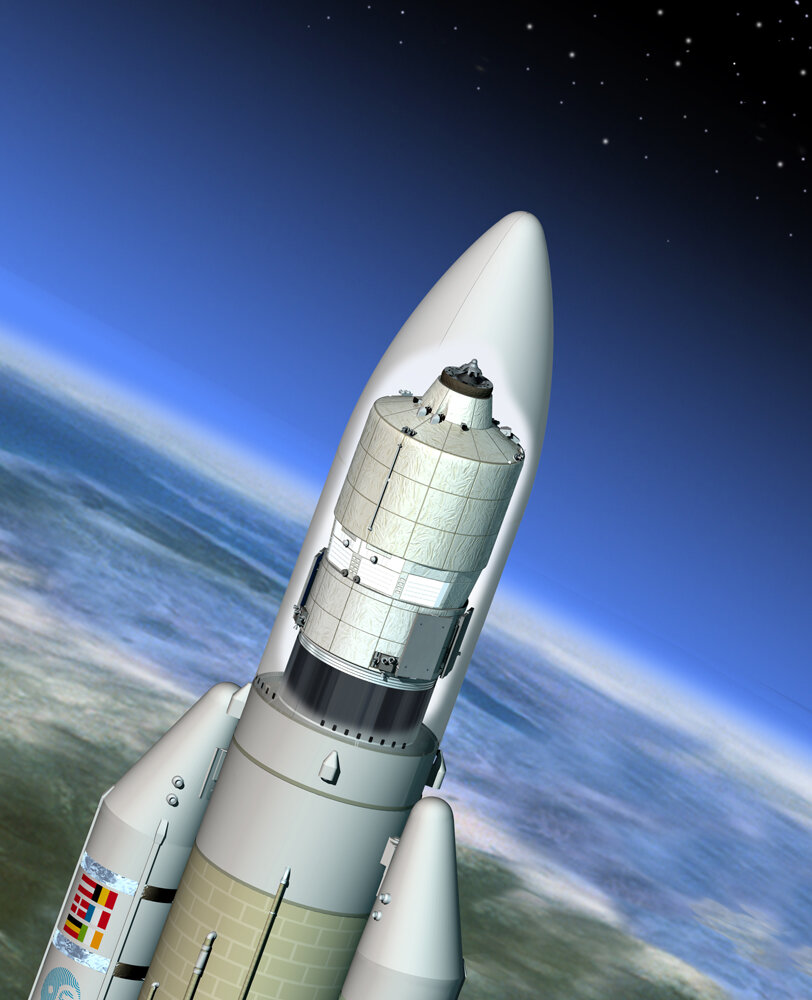 Jules Verne ATV will launch with the Ariane 5 launcher