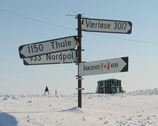 Danish military airbase 'Station Nord' in Greenland