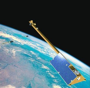 Each Swarm satellite will be eight metres long